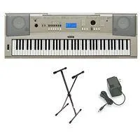 Yamaha DGX230 76-Key Digital Piano Pack with Stand Power Supply