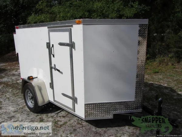 Motorcycle Trailer for SALE 5x8 New Enclosed Trailer