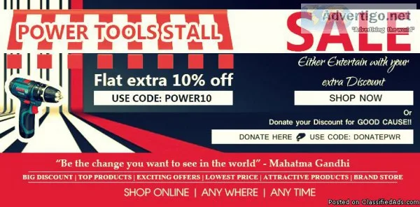Big Sale of  Power Tools on Tradusway.com