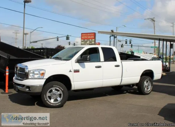 5859 2008 Dodge Ram 2500 Longhorn 4x4 Crewcab Pickup Truck
