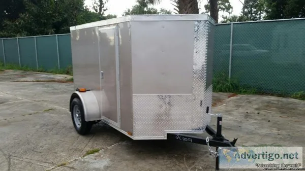 Moving Trailer  5 x8ft Champagne Exterior NEW for SALE