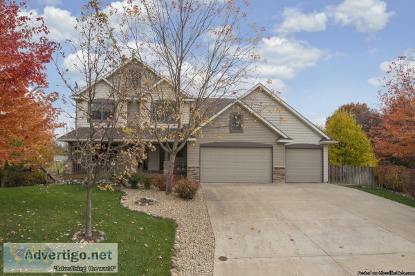 Stunning Two Story Champlin Home for Sale