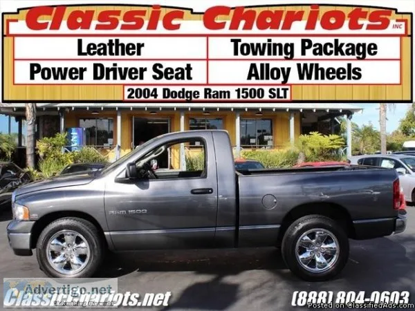 Used Truck Near Me &ndash 2004 Dodge Ram 1500 SLT with Leather T