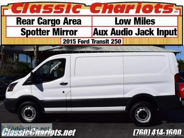 Used Commerial Vehicle Near Me &ndash 2015 Ford Transit Cargo 25