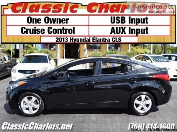 Used Car Near Me &ndash 2013 Hyundai Elantra GLS with USB Input 