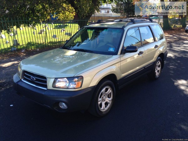2003 Subaru Forester 97k miles  one owner  clean title and carfa