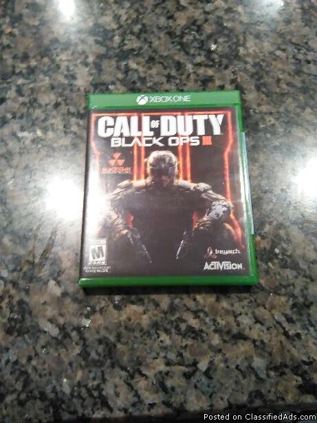 Xbox one in call of duty black ops 3
