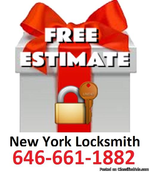 New York Locksmith can handle all  Break-in Repairs     646-661-