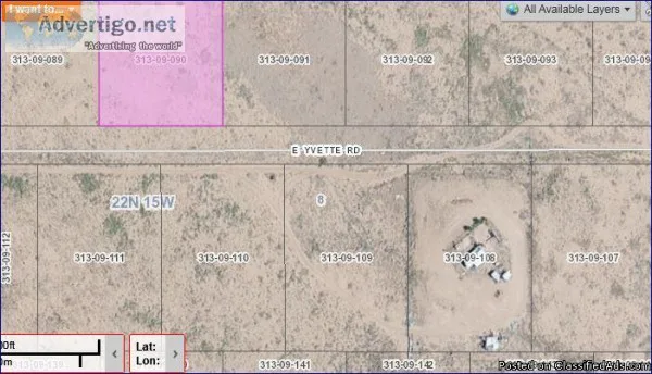 1.33 Acres in Kingman Industrial Center near Airport147Month