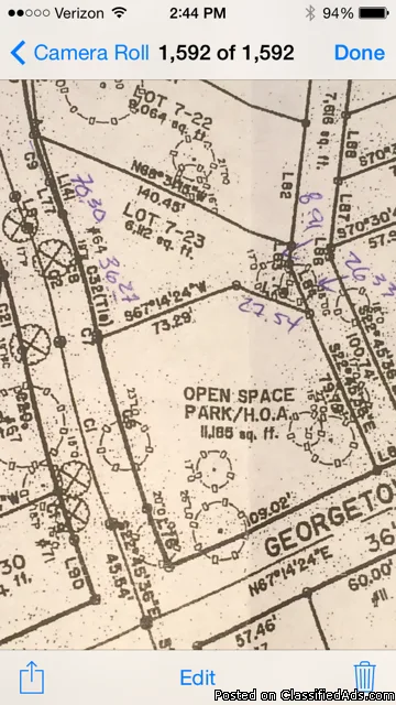 I On Lot for Sale by Owner