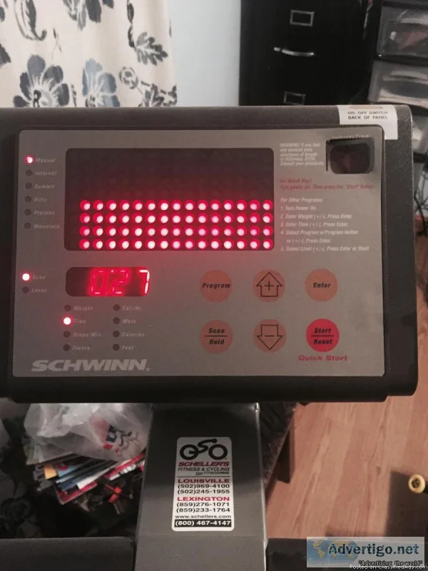 Schwinn 330i stepper