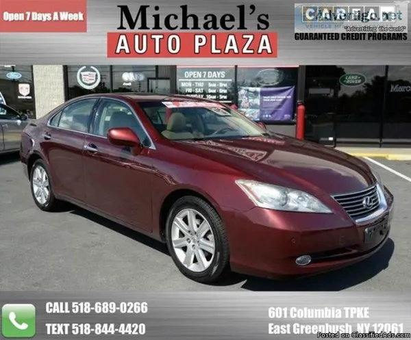 2007 Lexus ES 350 4dr Sedan-Navigation-Sha rp-New Tires WE FINAN
