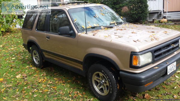 California SUV - Great condition 1994 Navajo