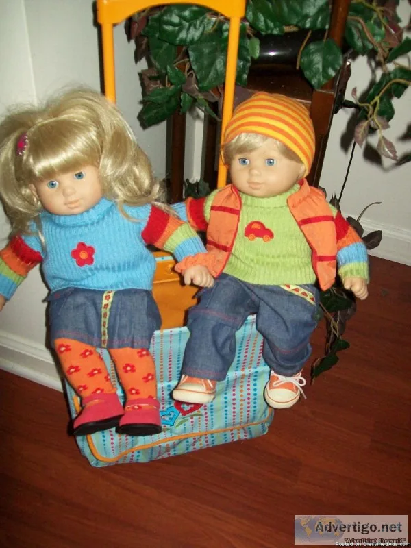 American Girl Bitty Baby Doll Lt Skin Blonde Hair and Lashes Hug