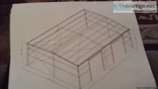 Prefab Metal Building 42X52 16 high