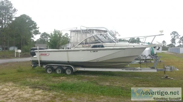 27  Boston Whaler with Trailer