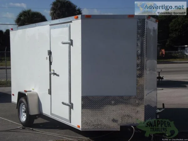 ATV Trailer for sale 6 foot x12 White EXT trailer NEW
