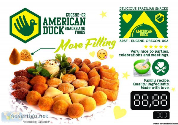 BRAZILIAN SNACKS PARTIES AND MEETINGS