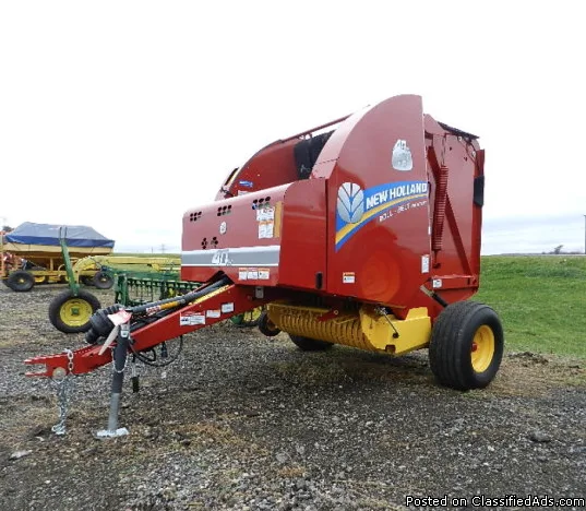 NEW HOLLAND RB450 ROUND BALER 4X5 NET