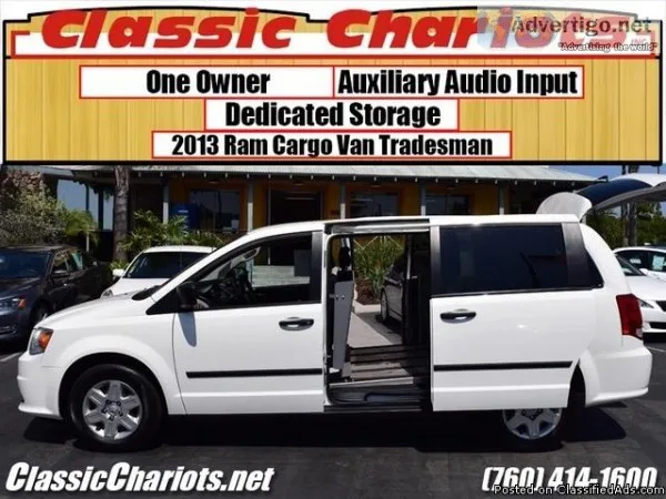 Used Cargo Van Near Me &ndash 2013 Ram Cargo Van Tradesman with 