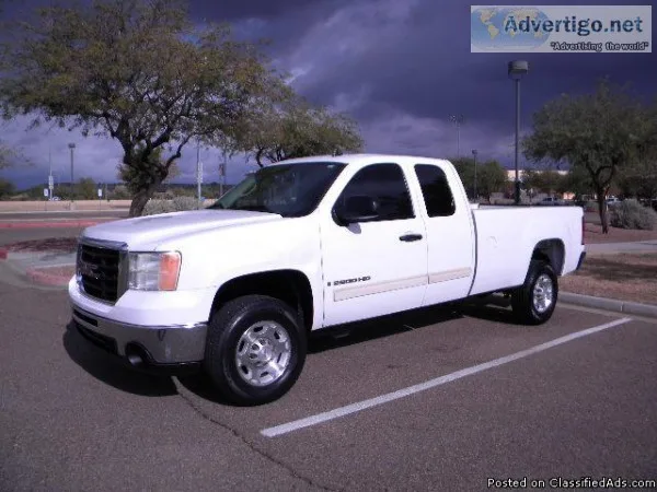 07 GMC 2500HD SIERRA SLE LONG BED EXTENDED CAB