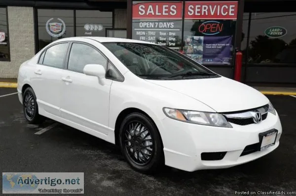 2010 Honda Civic  LX  Sedan LOW FINANCING Cruise 83K Miles 9253