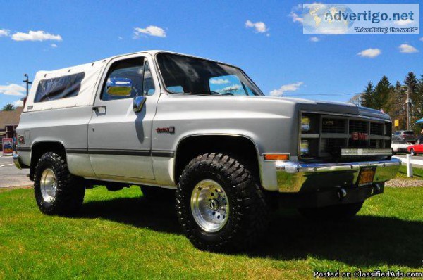 1983 GMC JIMMY SIERRA CLASSIC 4x4 New Improvements 96K Miles 277
