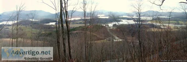 Scenic NC Mountain lot over Lake Chatuge