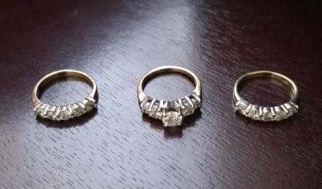 Awesome Wedding Engagement Ring Set
