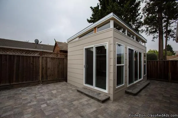 Back Yard Office-Studio Sheds