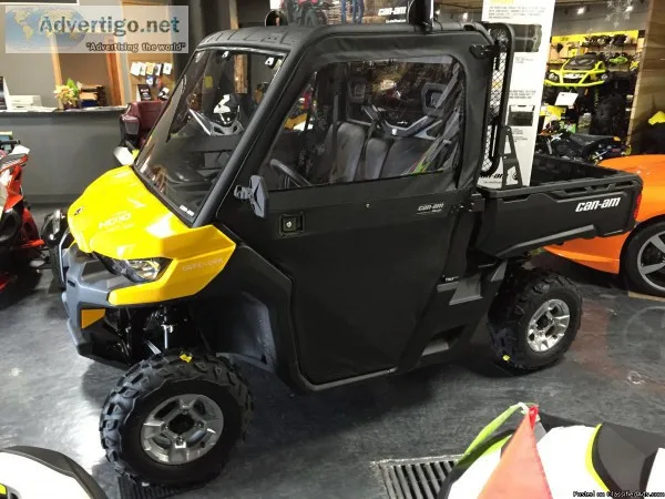 New 2016 Can-Am Defender DPS HD10 1000 in Yellow 1507