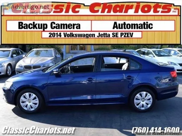 Used Car Near Me &ndash 2014 Volkswagen Jetta SE PZEV with Backu