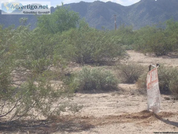 3 Acres in Maricopa close to Phoenix-TucsonUtili ties No Qualify