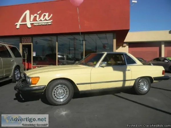 1978 MBZ- 450SL Classic ARIACARS.COM