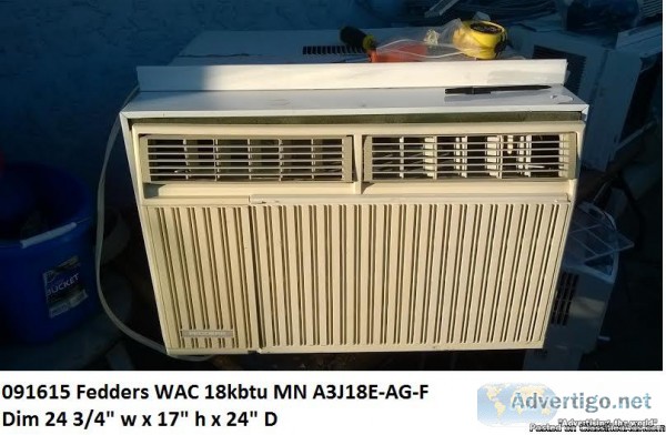 WindowWall Air Conditioner.-18.Kbtu Cools Great to 940SqFt 325 (