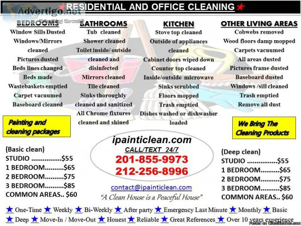 18 Steps Professional Cleaning