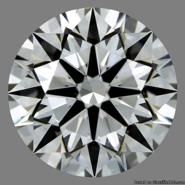 Brand New 0.90 Carat AGS Certified Round Shaped Diamond