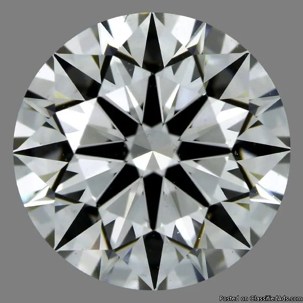 Brand New 0.90 Carat AGS Certified Round Shaped Diamond