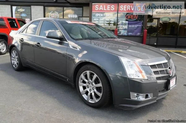 2008 Cadillac CTS 4 LOW FINANCING HeatedCooled Leather 8987