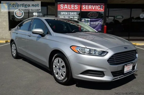 2013 Ford Fusion S WE FINANCE Remote Starter Sync Bluetooth 9283