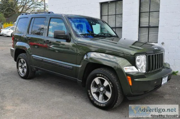2008 JEEP LIBERTY  SPORT  4X4 FINANCING WARRANTY 114K MILES 2893