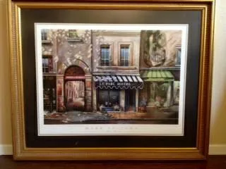 Large Print Picture of Le Parc Bistro by Mark St. John