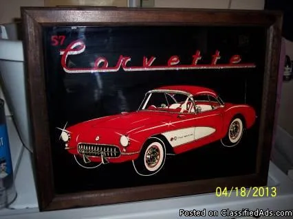 1957 Corvette and Classic Car Pic
