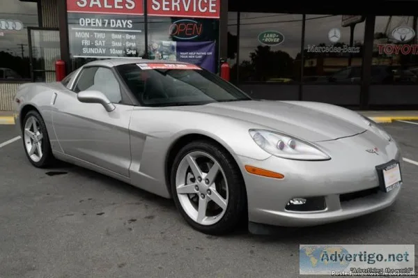 2007 Chevrolet Corvette Coupe LOW FINANCING 8123