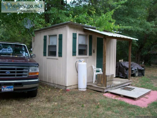 Deer lease portable cabin