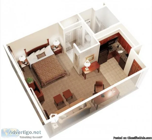 Female student looking for small suite in North Surrey for March