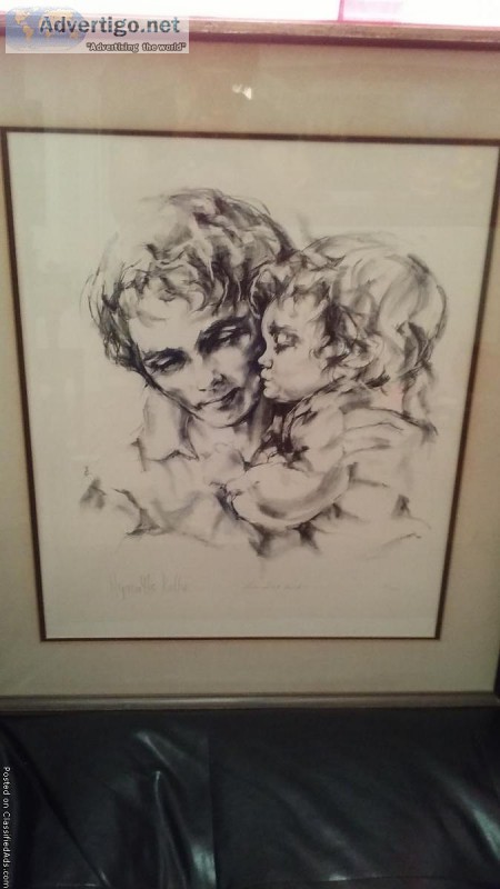 Hynacithe Fuller Baron Rare Orig Painting