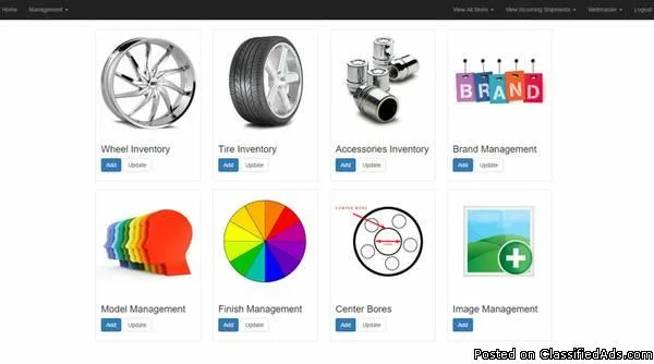 Distributor Website Designer