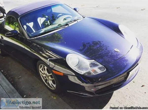 2003 Porsche Boxter drop top