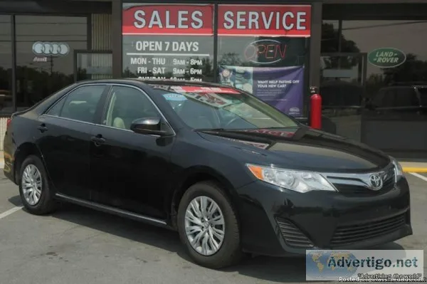 2012 Toyota Camry LE LOW FINANCING Bluetooth 46k miles 9148